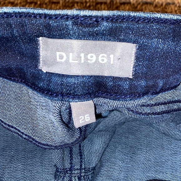 DL1961 Florence Cropped Jeans Mid rise 26 - Picture 2 of 11